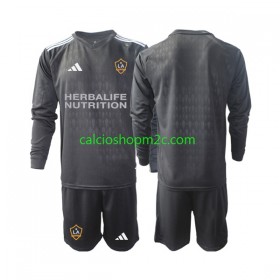 Los Angeles Galaxy Portiere Bambino Maglia Prima 2023 Manica Lunga (+ Pantaloncini)